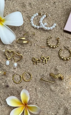 Sale Ring - Helena Hammered - Golden Smykker