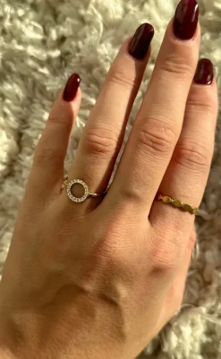 Hot Ring - Dallas - Gold Colour Smykker