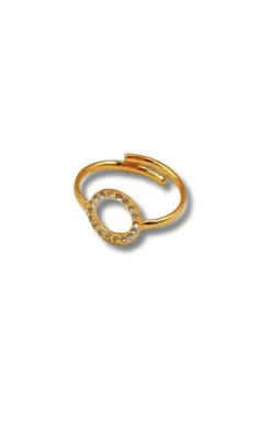 Hot Ring - Dallas - Gold Colour Smykker