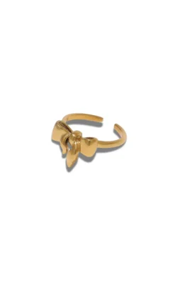 Discount Ring - Christina Bow - Gold Colour Smykker