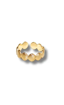 Sale Ring - Shell - Golden Smykker