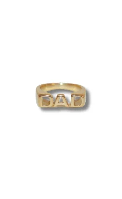 Discount Ring - Dad - Golden Smykker