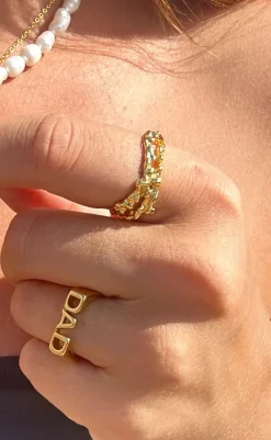 Discount Ring - Dad - Golden Smykker