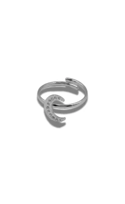 Best Ring - Havana Moon - Silver Colour Smykker
