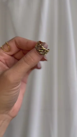 Clearance Ring - New York - Gold Colour Smykker