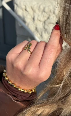 New Ring - Emily Small - Gold Colour Smykker