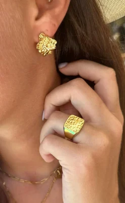 Hot Ring - Ebeltoft - Gold Colour Smykker