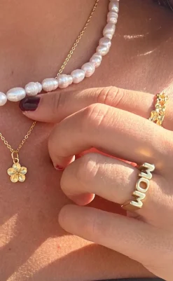 New Ring - Mom - Golden Smykker