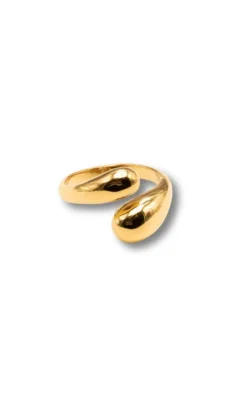 Clearance Ring - Nashville - Gold Colour Smykker