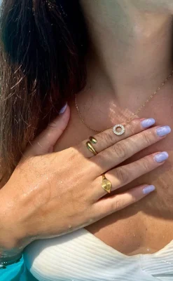 Clearance Ring - Nashville - Gold Colour Smykker