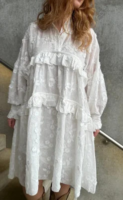 Discount Kjole - Your Heart - White Kjoler