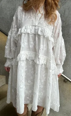 Discount Kjole - Your Heart - White Kjoler