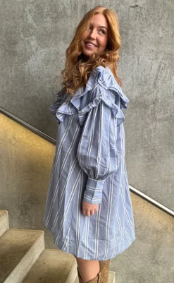 Clearance Kjole - Like Always - Blue Kjoler