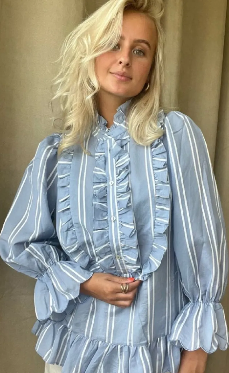 Best Skjorte - Before You - Blue Skjorter