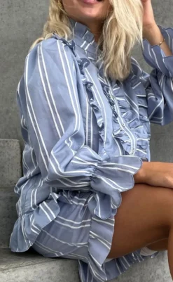 Best Skjorte - Before You - Blue Skjorter