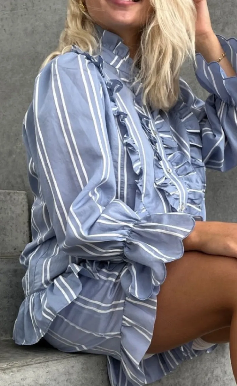 Best Skjorte - Before You - Blue Skjorter