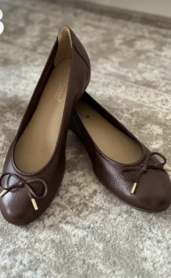 New Tim & Simonsen Ballerinaer - Ditte - Capuccino Loafers & Ballerinaer