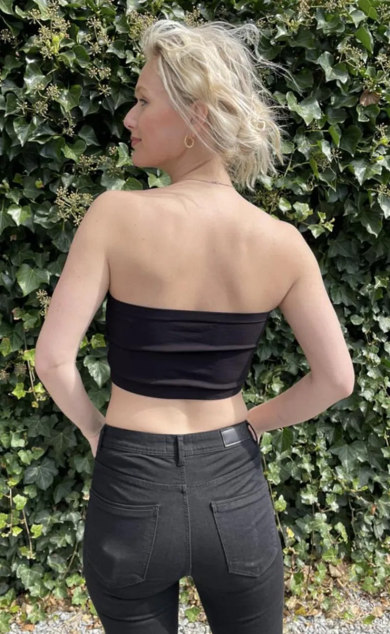 Hot Tim & Simonsen Bandeau - Ellen - Nero Undertøj & Shapewear
