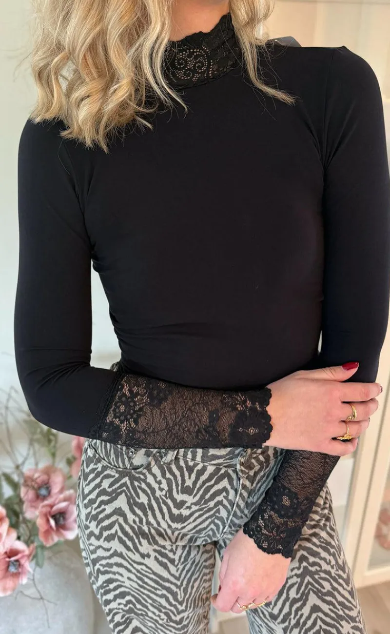 New Tim & Simonsen Bluse - Abby - Black Bluser