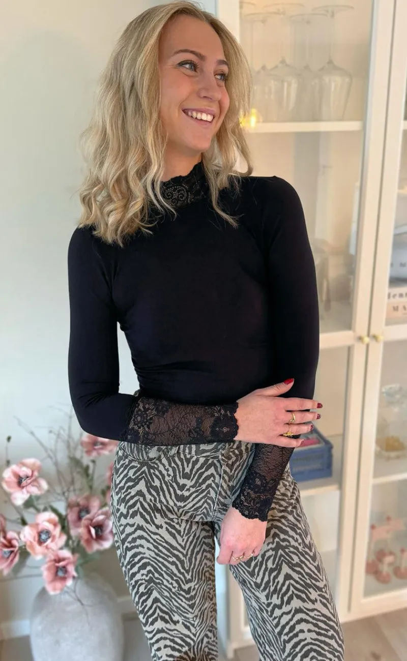 New Tim & Simonsen Bluse - Abby - Black Bluser