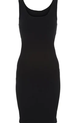 New Tim & Simonsen Kjole - Ellen Fullslip - Black Kjoler