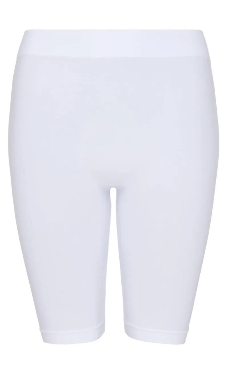 Tim & Simonsen Leggings - Rosa Bike Shorts - White Leggings|Shorts
