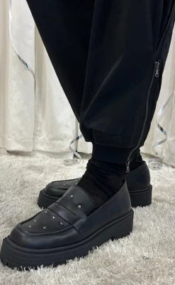 Sale Tim & Simonsen Loafer - Elina - Negro Loafers & Ballerinaer