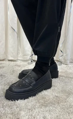 Sale Tim & Simonsen Loafer - Elina - Negro Loafers & Ballerinaer