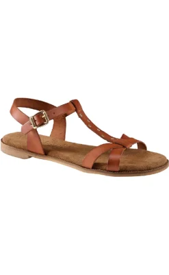 Discount Tim & Simonsen Sandaler - Christabel Nature - Cuero Sandaler