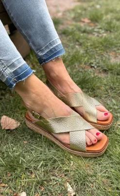 Outlet Tim & Simonsen Sandaler - Sussie - Platino Sandaler