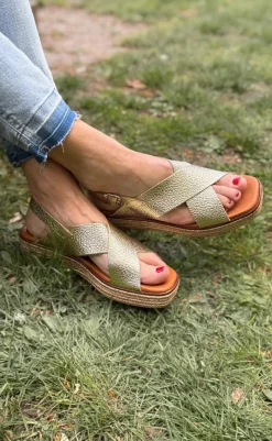 Outlet Tim & Simonsen Sandaler - Sussie - Platino Sandaler