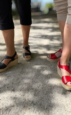 Tim & Simonsen Sandaler - Masha Nature - Rojo Sandaler