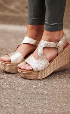 Tim & Simonsen Sandaler - Masha - Platino Gold Sandaler