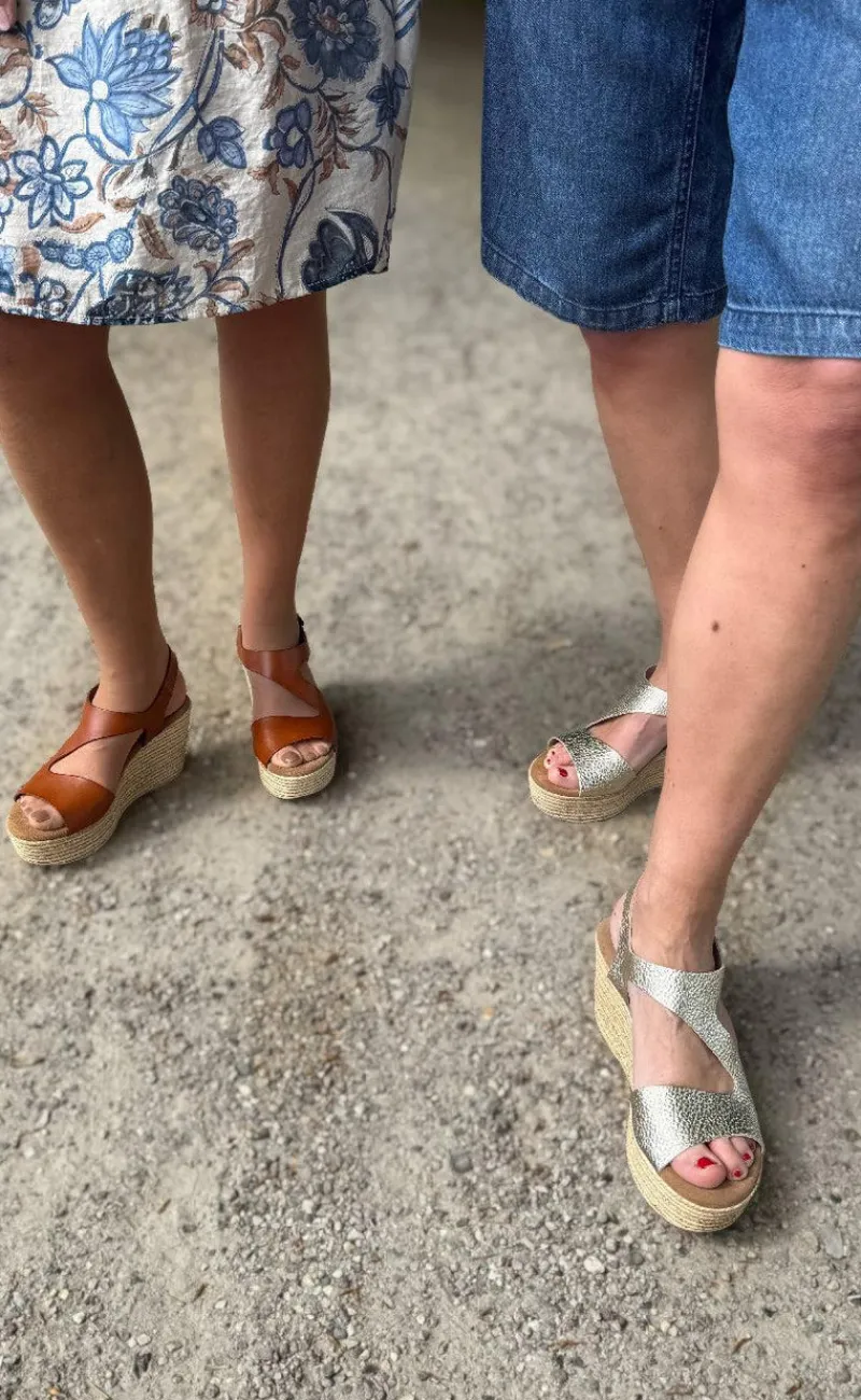 Tim & Simonsen Sandaler - Masha - Platino Gold Sandaler