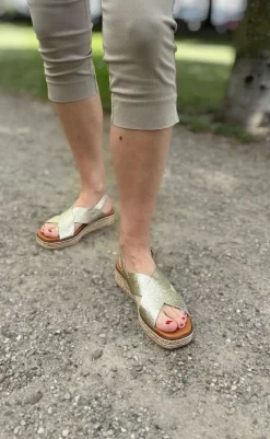 Tim & Simonsen Sandaler - Masha - Platino Gold Sandaler