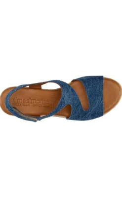 Hot Tim & Simonsen Sandaler - Masha - Jeans Denim Lavado Sandaler|Bukser & Jeans