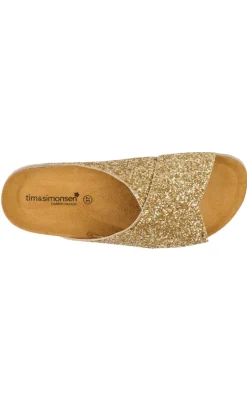 Hot Tim & Simonsen Sandaler - Annet Nature - Glitter Oro Sandaler