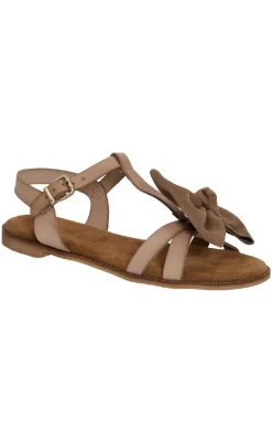 Outlet Tim & Simonsen Sandaler - Adelita Nature - Lino Sandaler