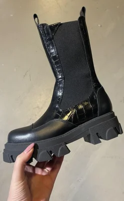 Sale Tim & Simonsen Støvler - Nena Coco - Negro Støvler