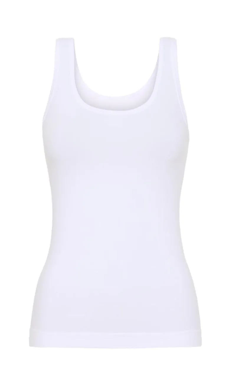 Clearance Tim & Simonsen Top - Ellen - White T-shirts & Toppe