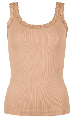 New Tim & Simonsen Top - Frida Rib - Nudo T-shirts & Toppe