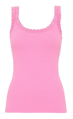 Outlet Tim & Simonsen Top - Frida Rib - Macaron T-shirts & Toppe