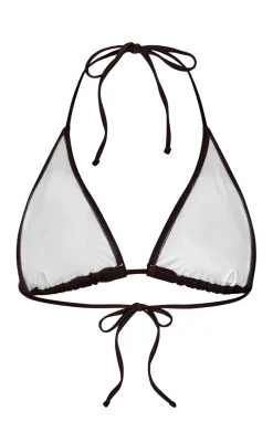 Sale Bikini Overdel / Top - Maya - Brown Badetøj|T-shirts & Toppe