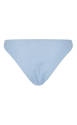 Outlet Bikini Underdel - Elena - Blue Stripes Badetøj