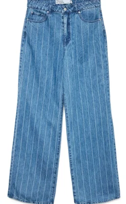 Online Bukser - Kathy - Medium Blue Denim Bukser & Jeans