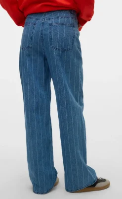 Online Bukser - Kathy - Medium Blue Denim Bukser & Jeans