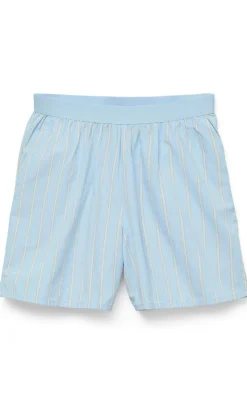 Sale Shorts - Charlotte - Air Blue Cloud Dancer/Twill Shorts