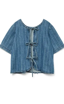 Outlet Skjorte - Trille - Medium Blue Denim Skjorter