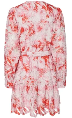 Clearance Kjole - Cira - Cherry Tomato Kjoler