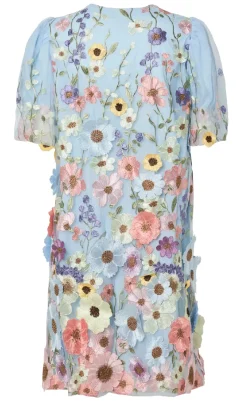 Hot Kjole - Flowering - Halogen Blue Kjoler